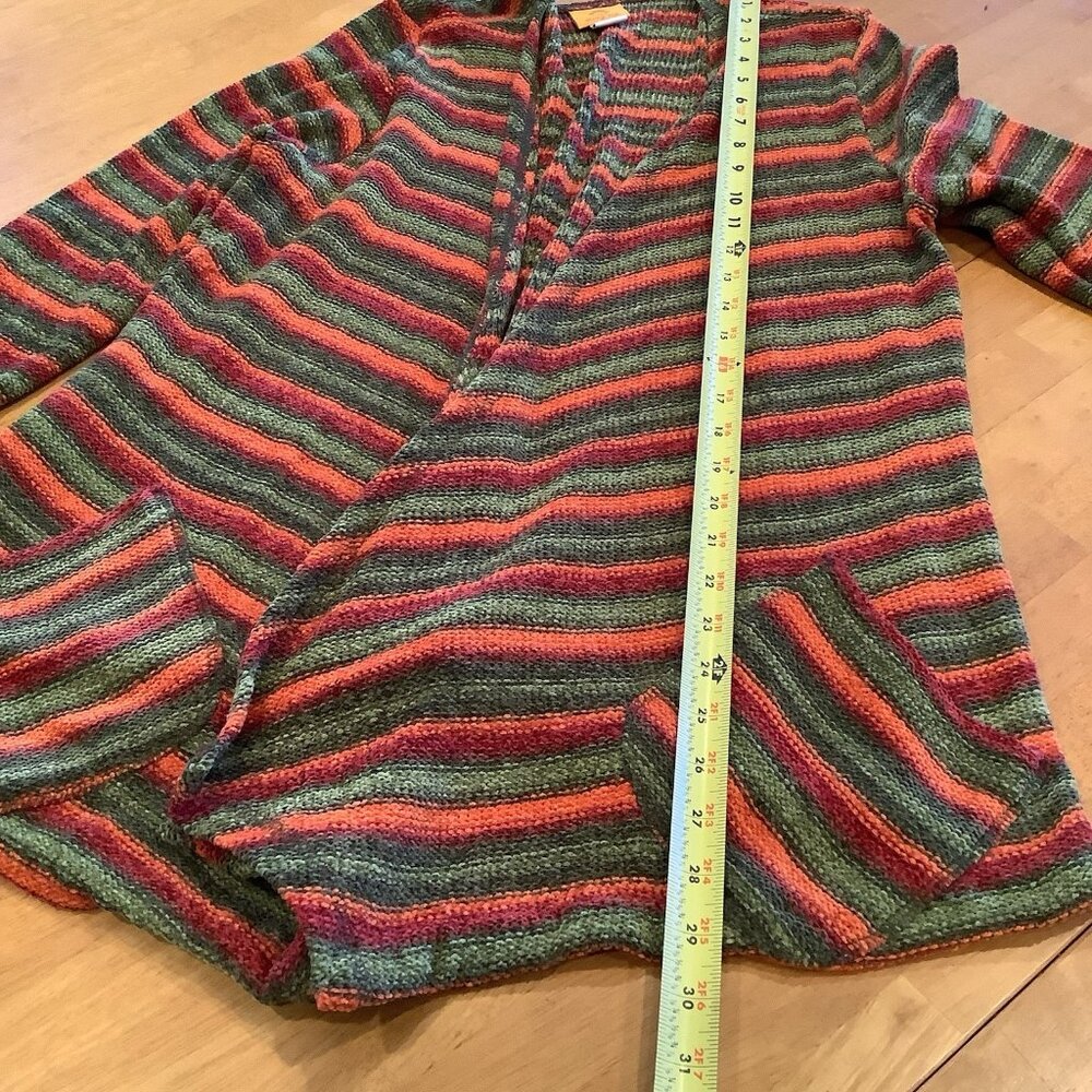 Ruby Rd Cardigan Sweater Size Medium Open Front O… - image 5